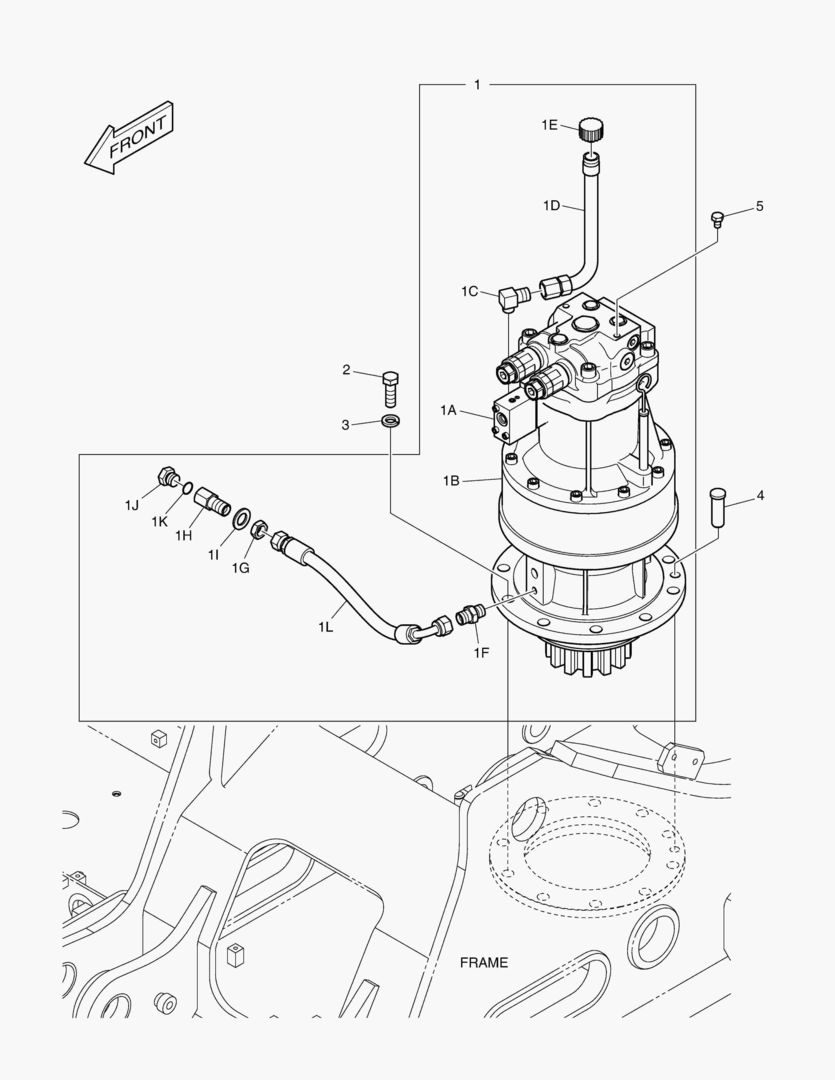 ПОВОРОТНОЕ УСТРОЙСТВО В СБОРЕ