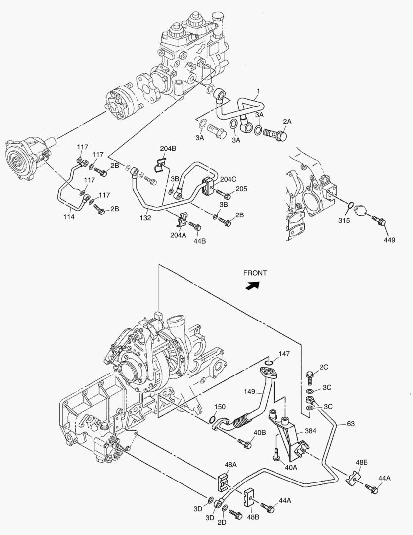 МАСЛО И ВАКУУМНЫЙ ТРУБОПРОВОДНЫЙ ДВИГАТЕЛЬ