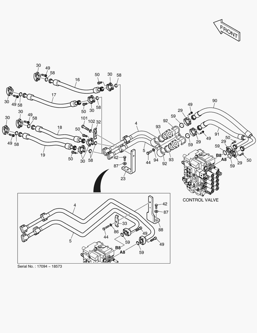 1281 MAIN PIPING(2) - BOOM [17094~]