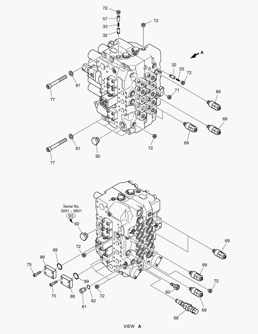 4410 CONTROL VALVE(1) - 350 bar