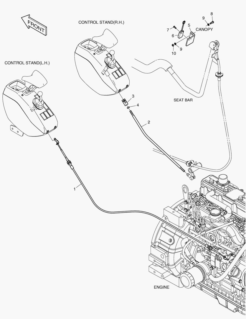 Спецтехника 6520 THROTTLE & PARKING-JOYSTICK - главное фото