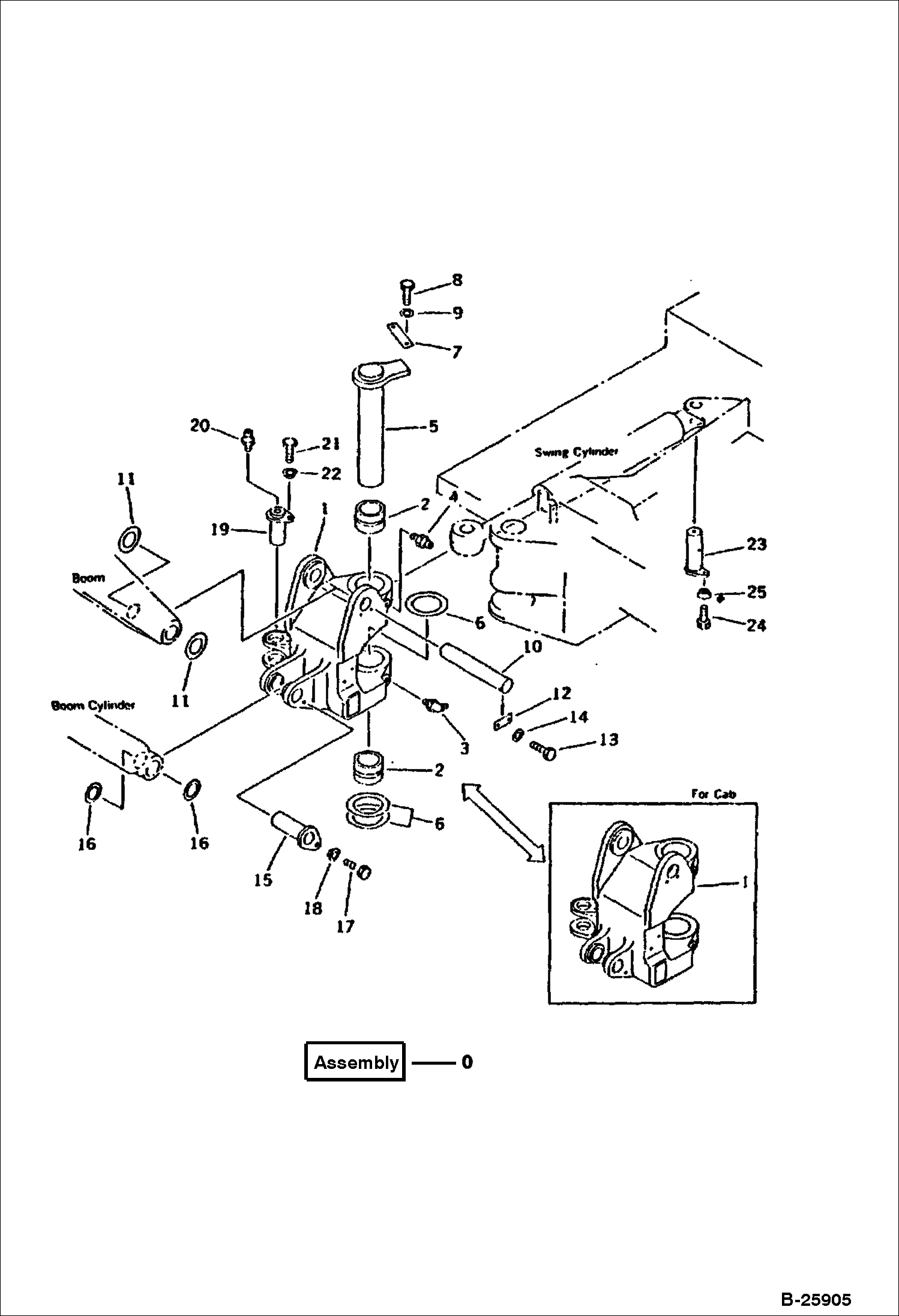 ПОВОРОТНЫЙ КРОНШТЕЙН СТРЕЛЫ