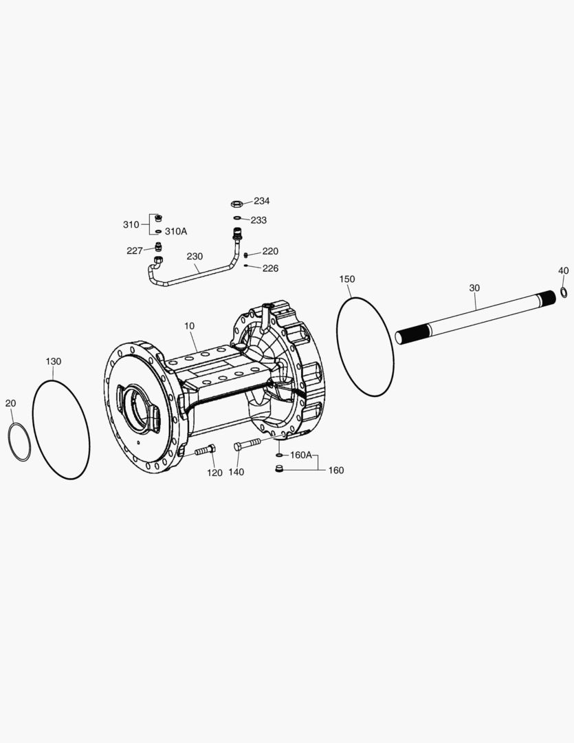 КАРТЕР ОСИ - ПЕРЕДНЯЯ ОСЬ