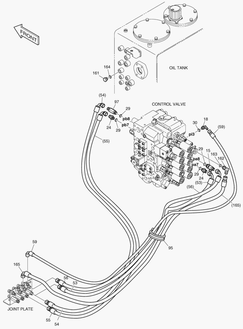 ТРУБОПРОВОД СЕРВОУПРАВЛЕНИЯ(4)