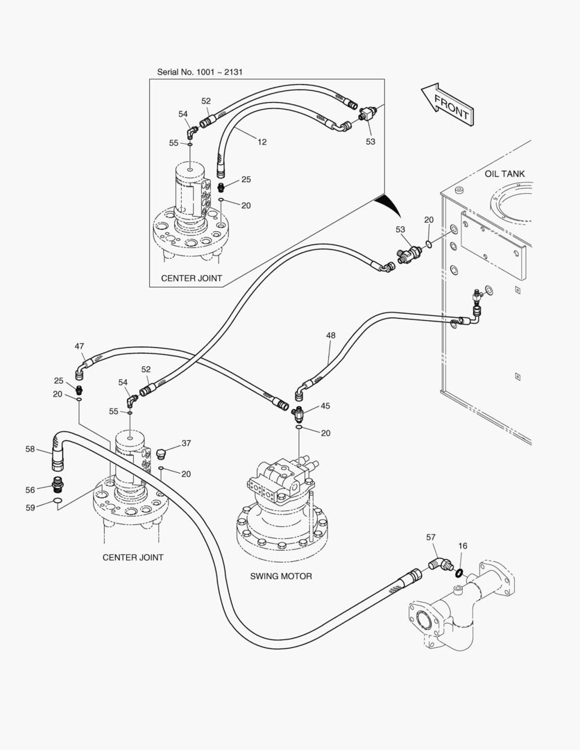 ТУБОПРОВОД МАСЛЯНОГО РАДИАТОРА(3)