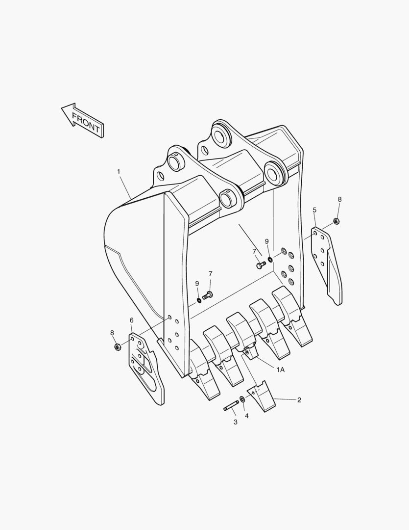 Спецтехника 6440 BUCKET-0.81mВі - главное фото