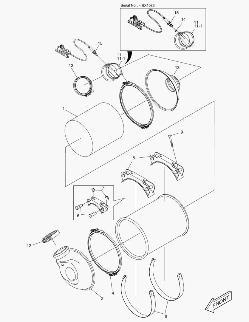 G051-30 SCR CATALYTIC CONVERTER