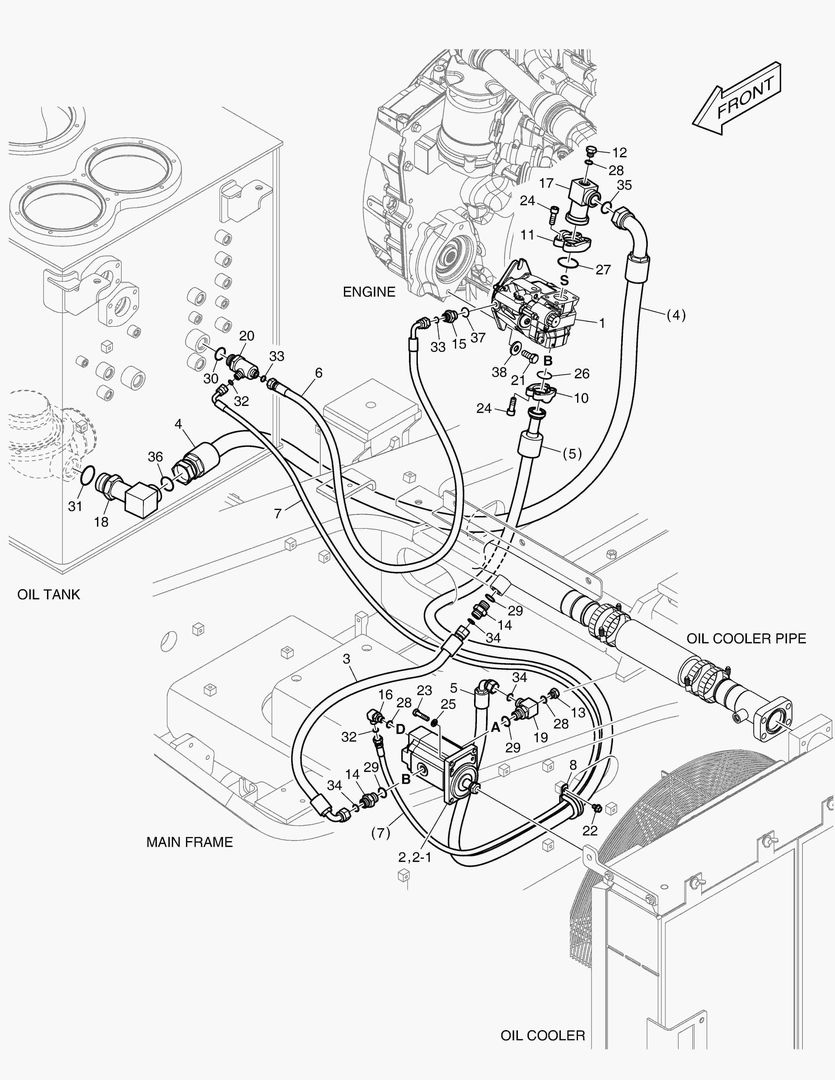 ГЛАВНАЯ МАГИСТРАЛЬ(6) - ПРИВОД ВЕНТИЛЯТОРА