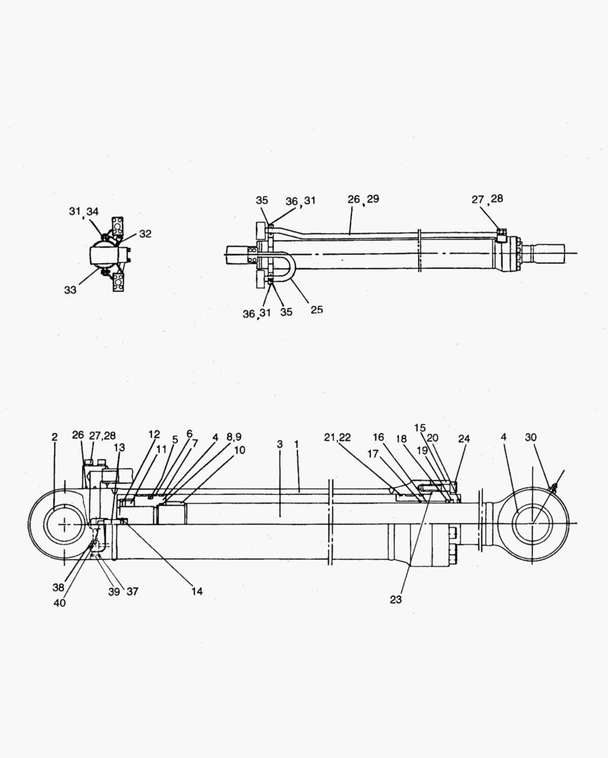 ЦИЛИНДР РУКОЯТИ-2.2 м РУКОЯТЬ