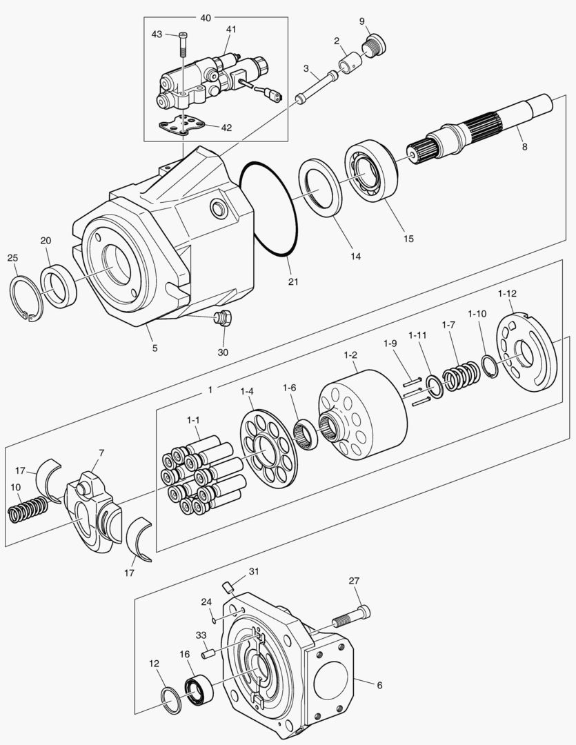 НАСОС - ПРИВОД ВЕНТИЛЯТОРА(БЕЗ ВРАЩЕНИЯ)