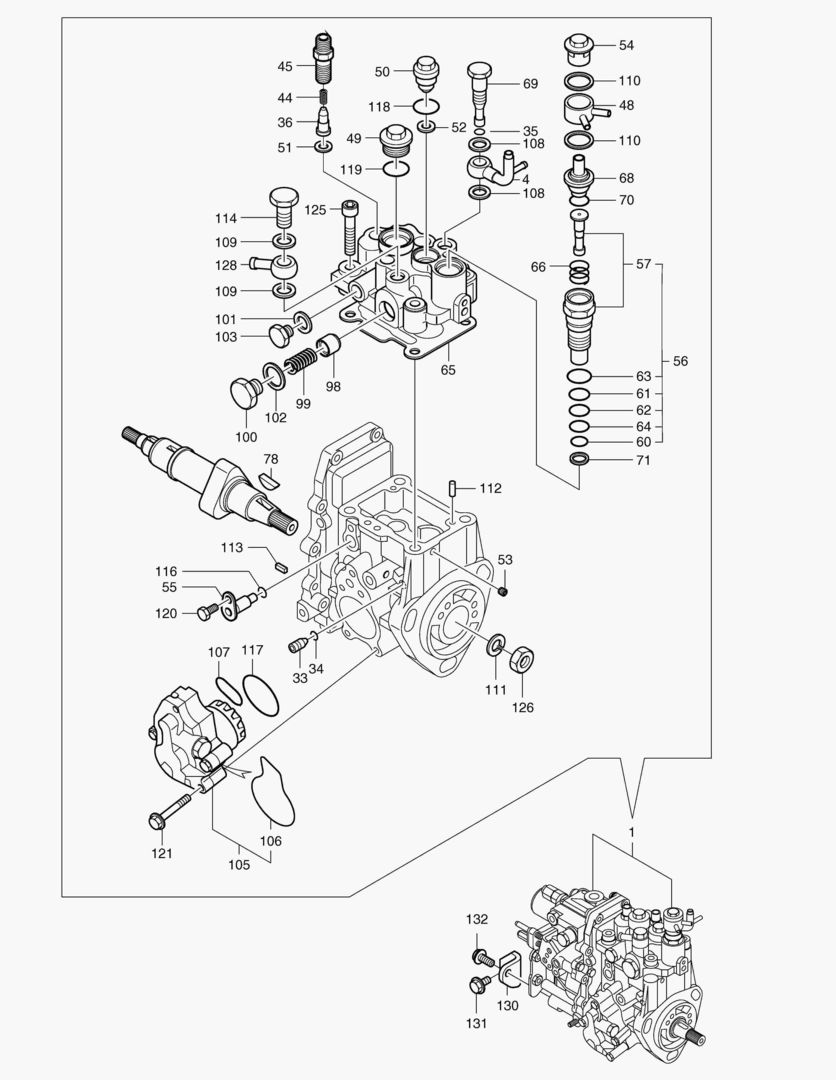 НАСОС ДЛЯ ВПРЫСКА ТОПЛИВА