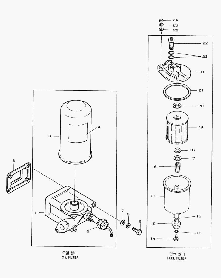 019 OIL FILTER & FUEL FILTER