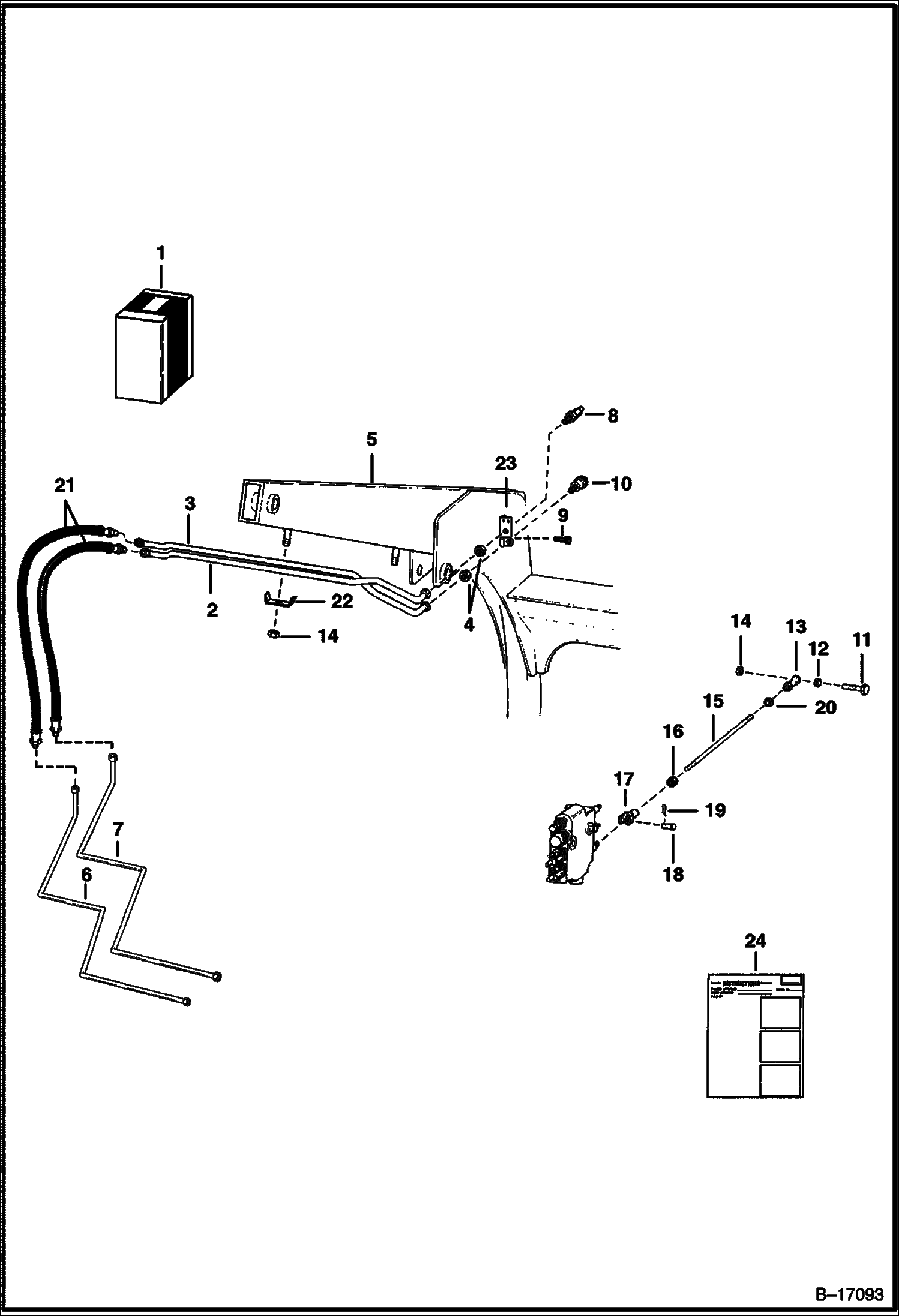 КОМПЛЕКТ ВСПОМОГАТЕЛЬНОЙ ГИДРАВЛИКИ