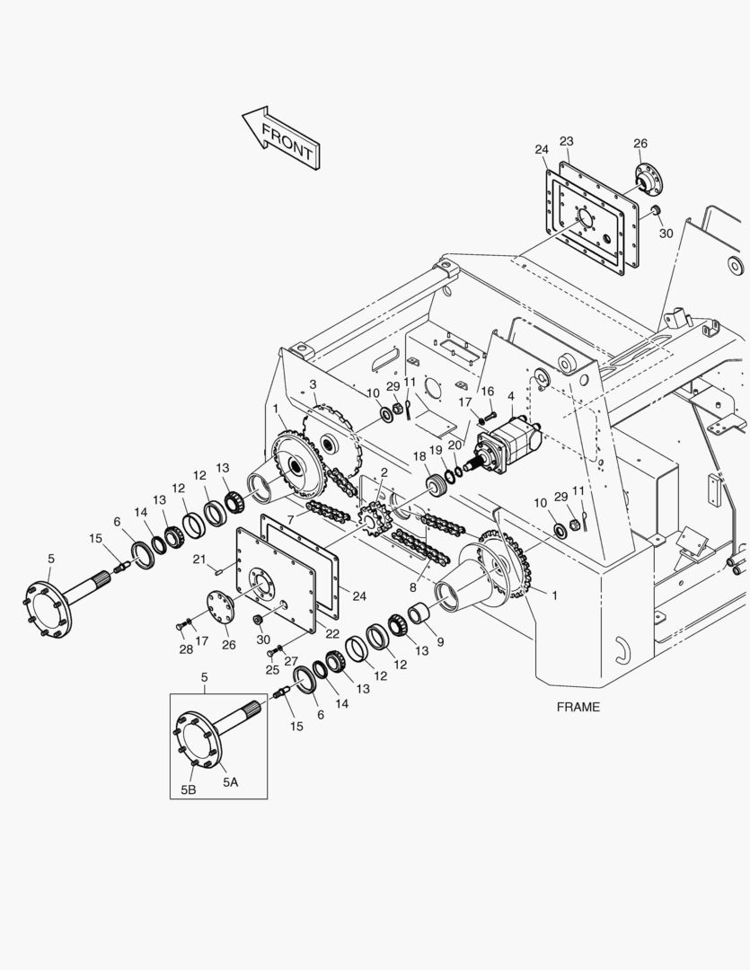 Спецтехника 2190 DRIVE MOTOR [5001~5042]