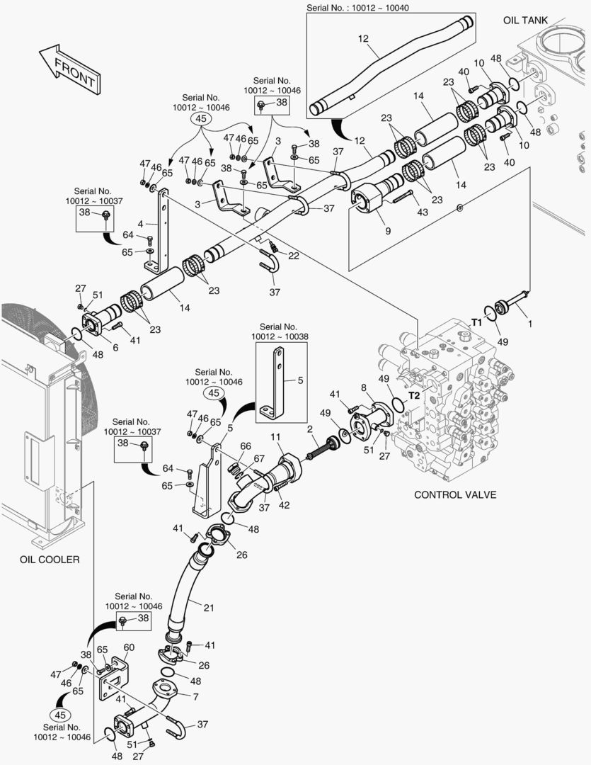 ТУБОПРОВОД МАСЛЯНОГО РАДИАТОРА(2)