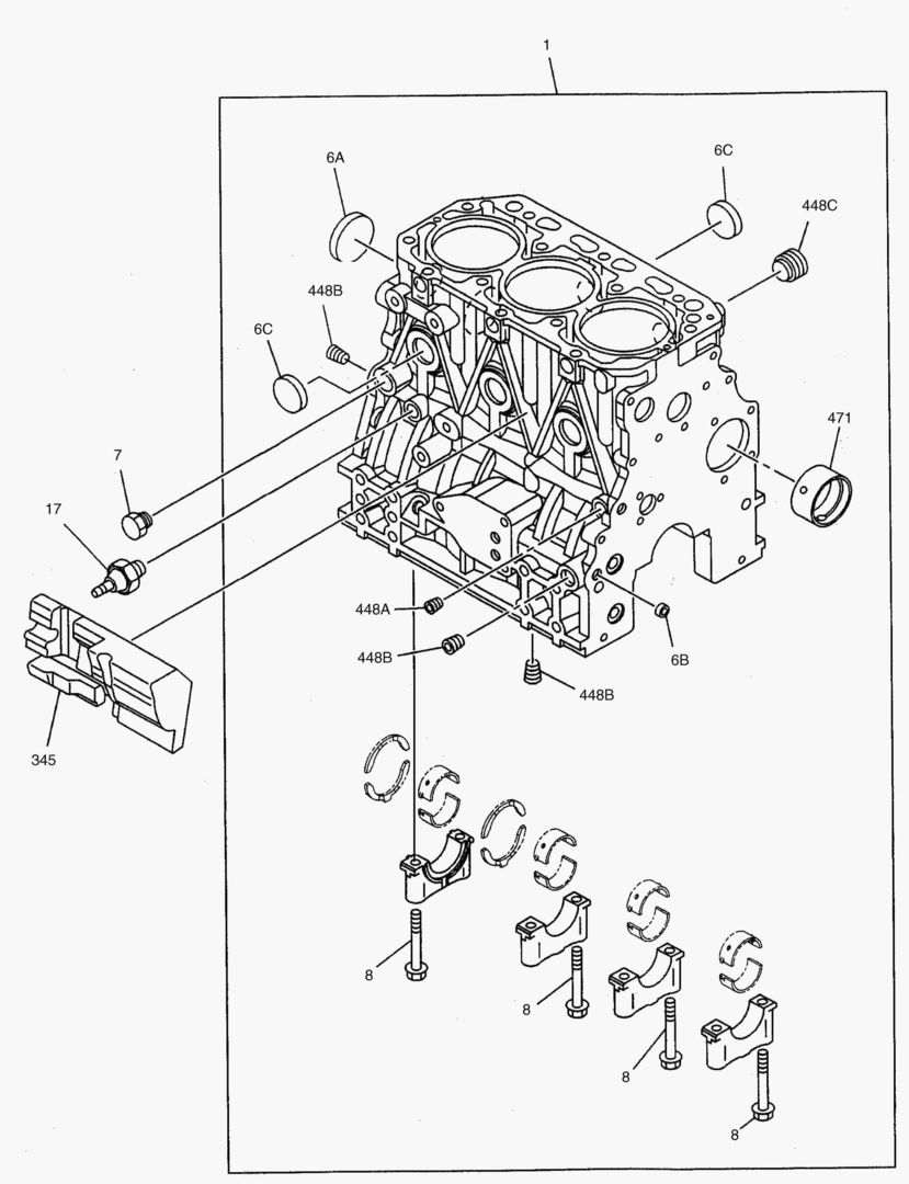 153 CYLINDER BLOCK [20592~]