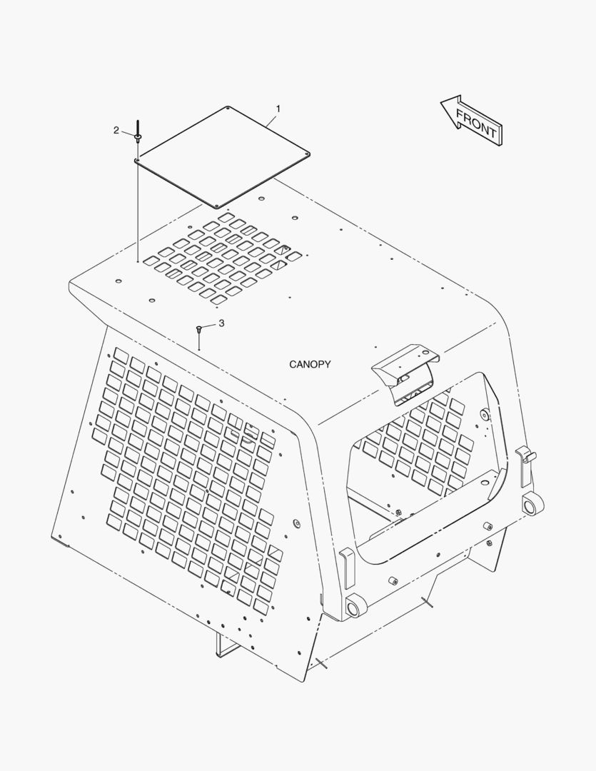 Спецтехника ЧЕХОЛ КРЫШКИ от Globus Machinery