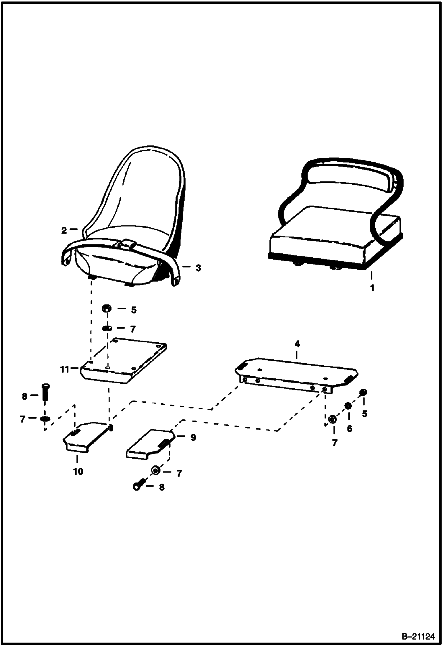 СИДЕНЬЕ И УСТАНОВКА СИДЕНЬЯ