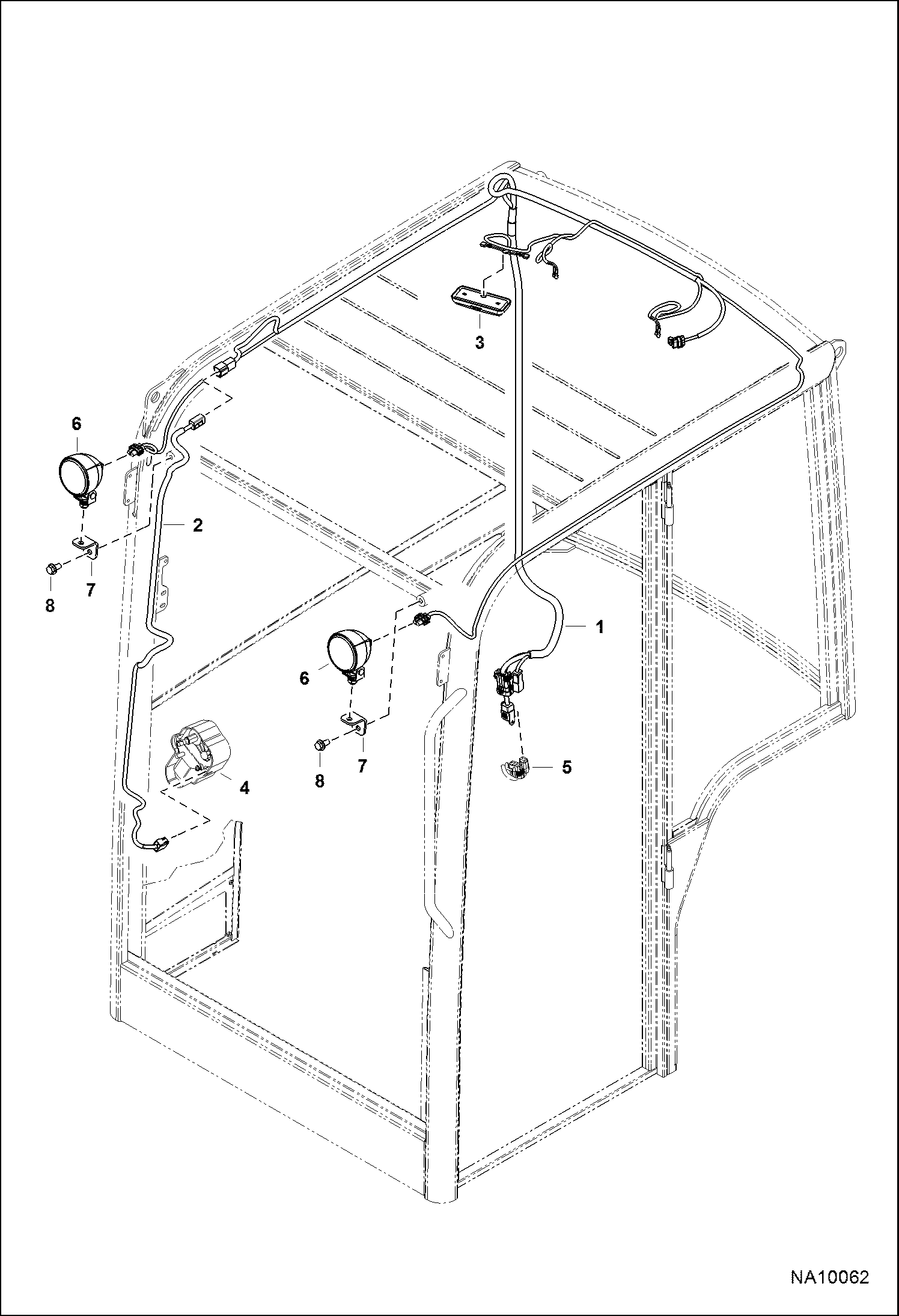 ЭЛЕКТРИЧЕСКАЯ СИСТЕМА КАБИНЫ
