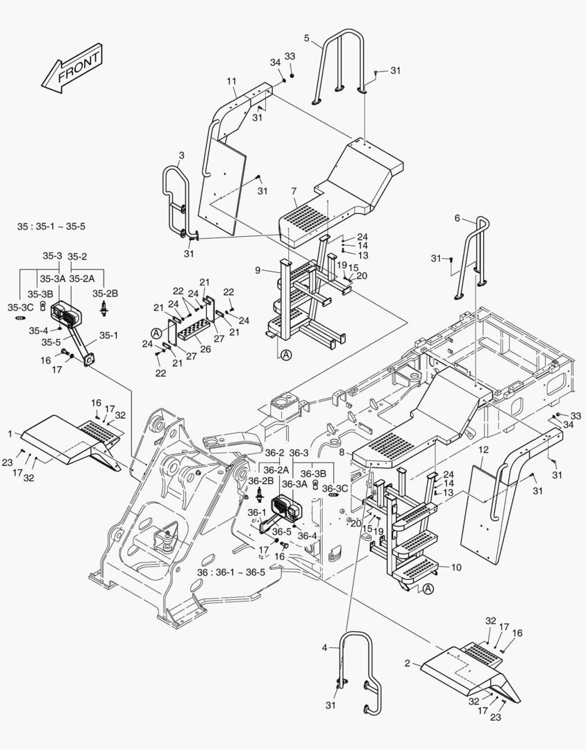 1430 FENDER & LADDER ASS`Y