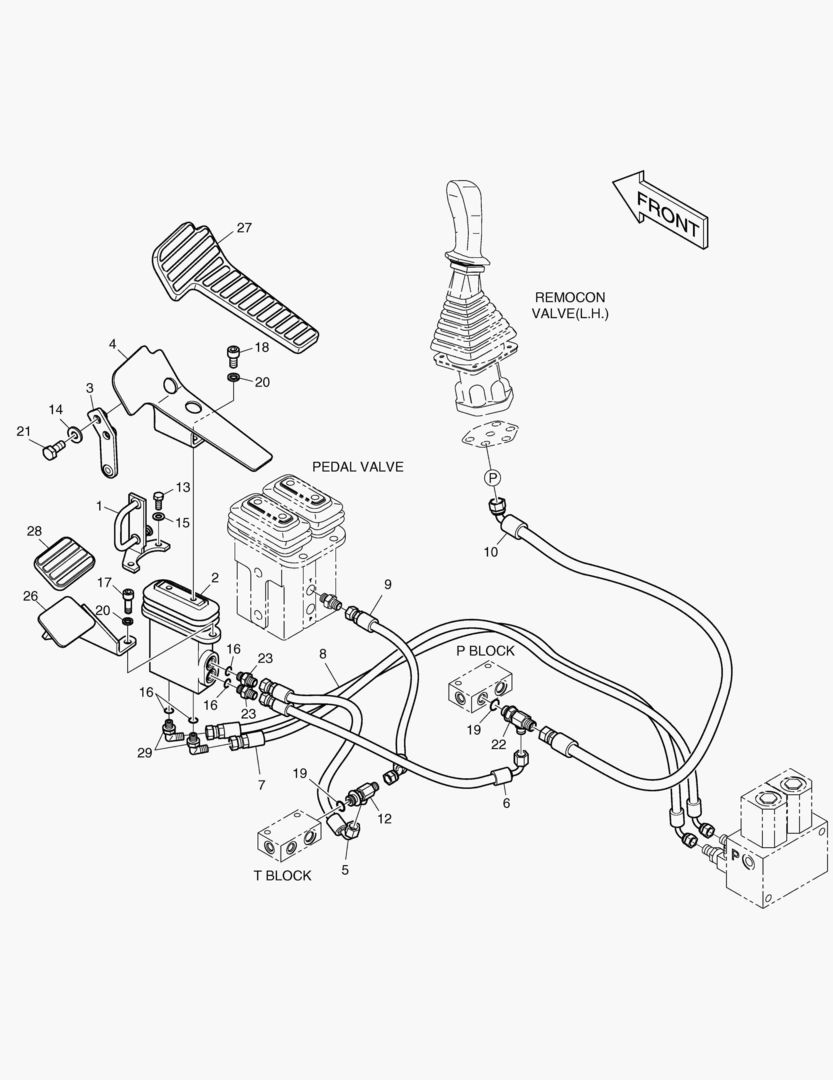 ТРУБОПРОВОД СЕРВОУПРАВЛЕНИЯ(2) - ВРАЩАЮЩИЙСЯ