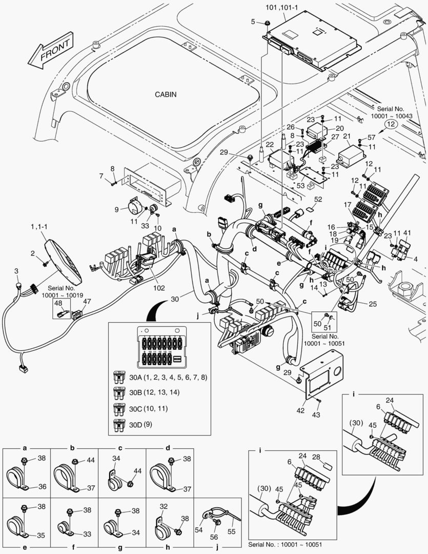ЭЛЕКТРИЧЕСКИЕ ЗАПЧАСТИ - КАБИНА