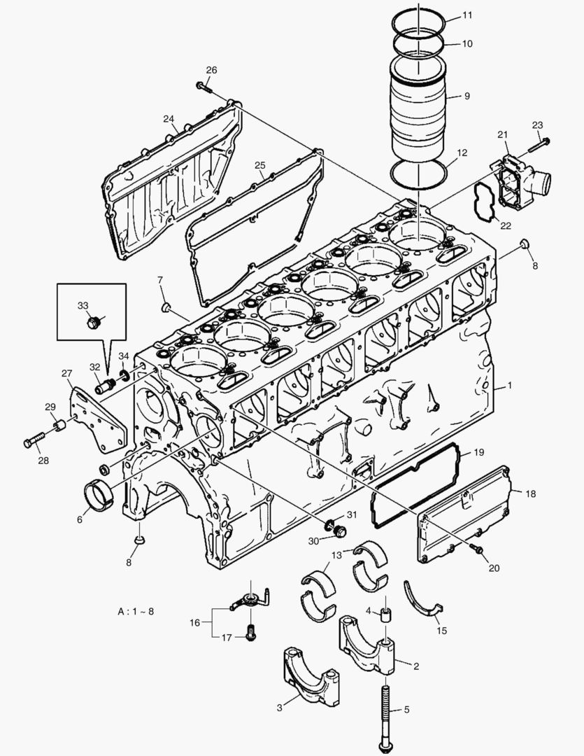 БЛОК ЦИЛИНДРОВ