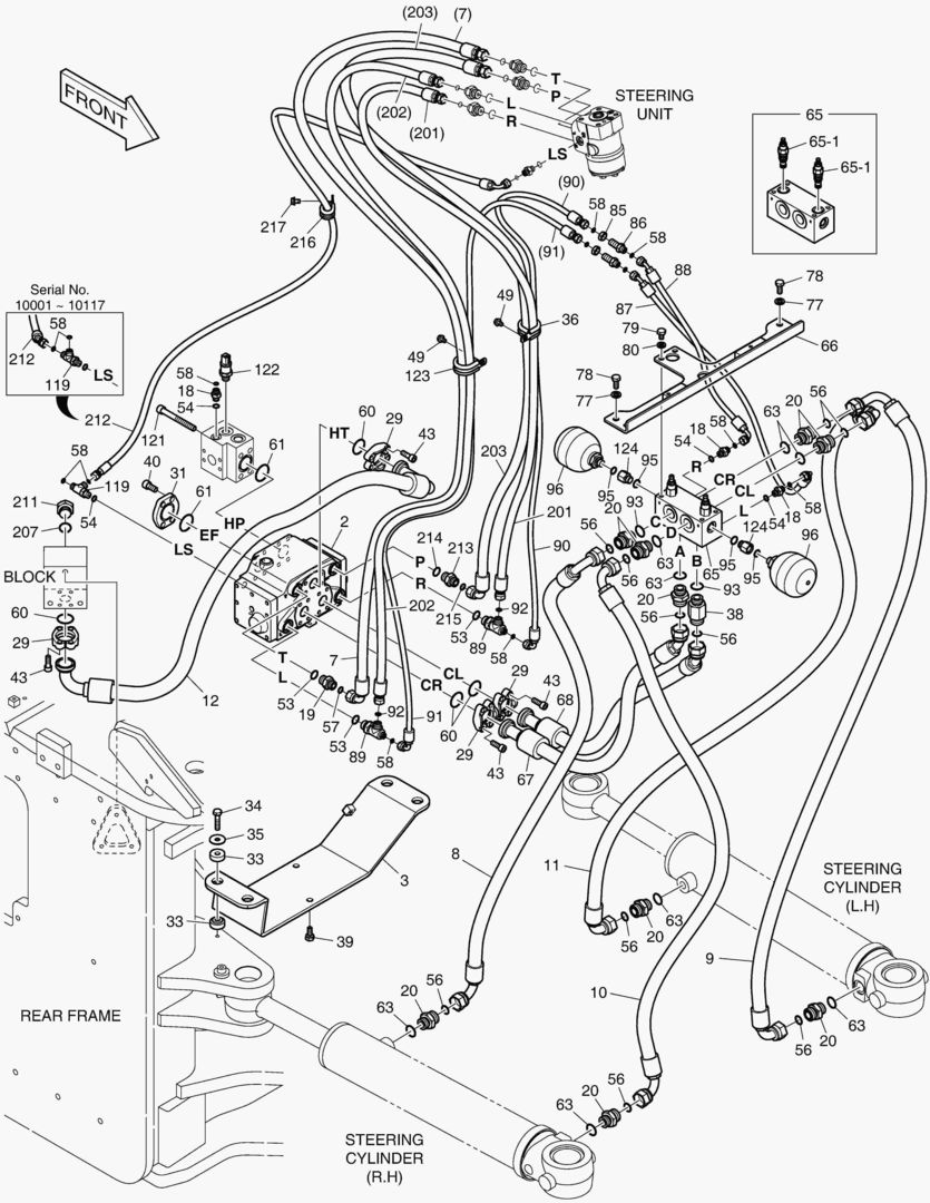 ПАТРУБКИ РУЛЕВОГО УПРАВЛЕНИЯ (2)