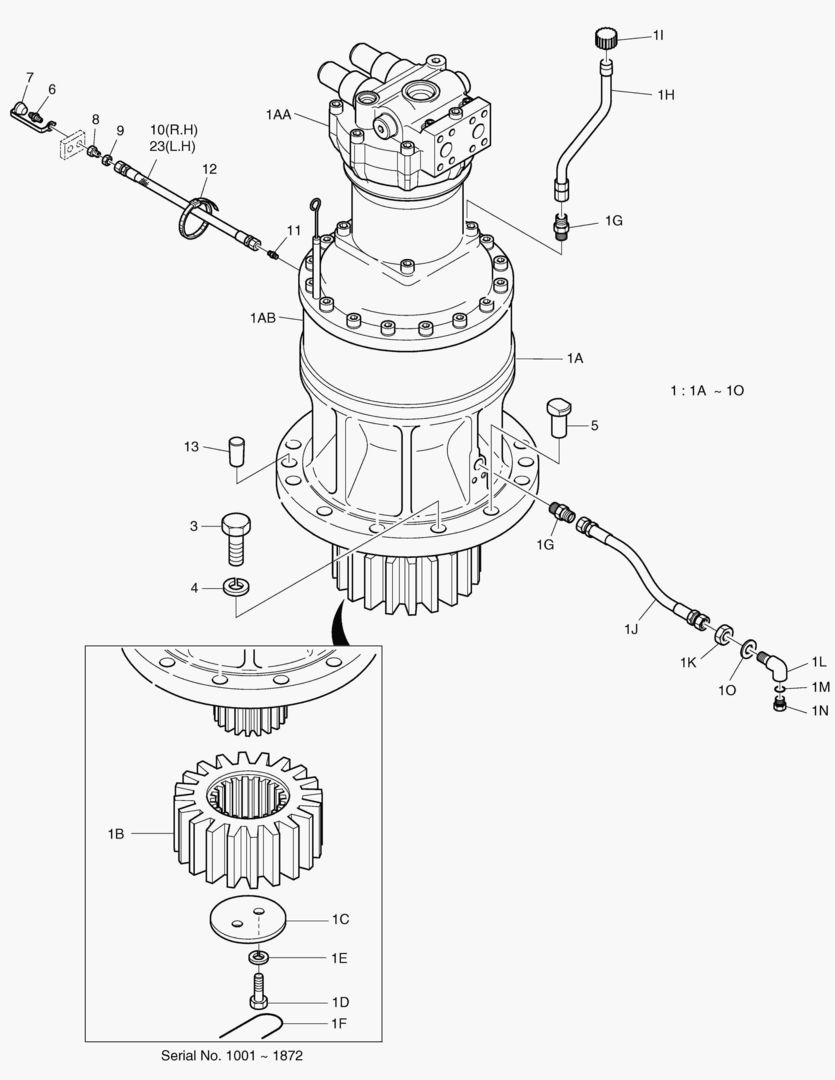 ПОВОРОТНОЕ УСТРОЙСТВО В СБОРЕ