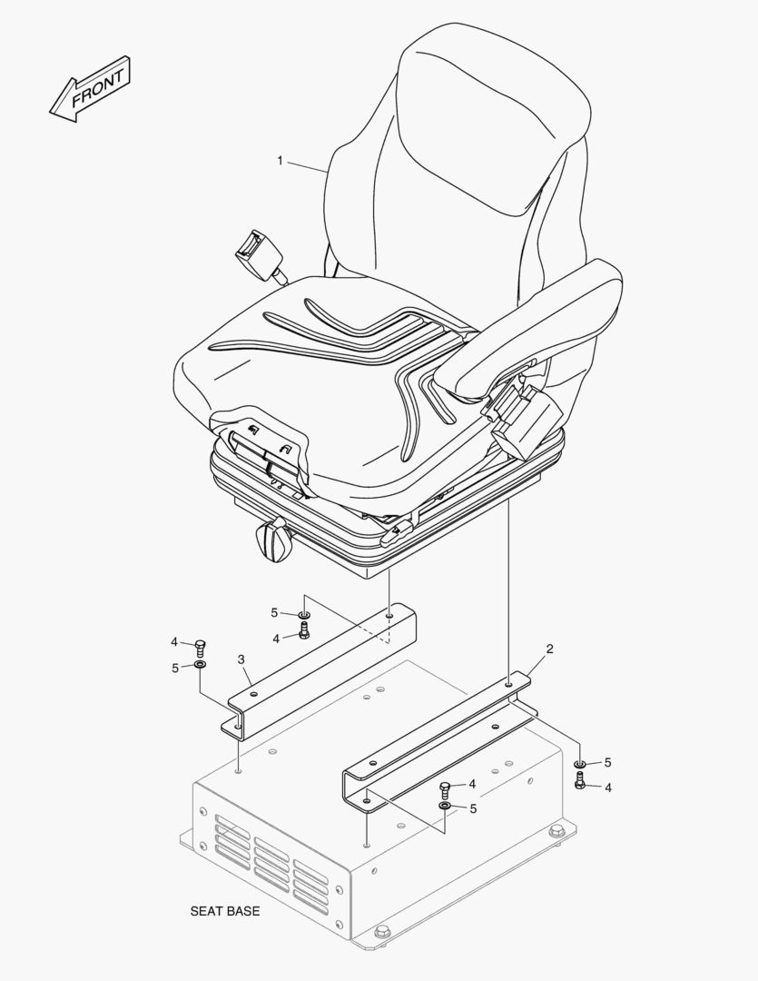 КРЕСЛО - МЕХАНИЧЕСКАЯ СИСТЕМА(ОБОГРЕВАТЕЛЬ)