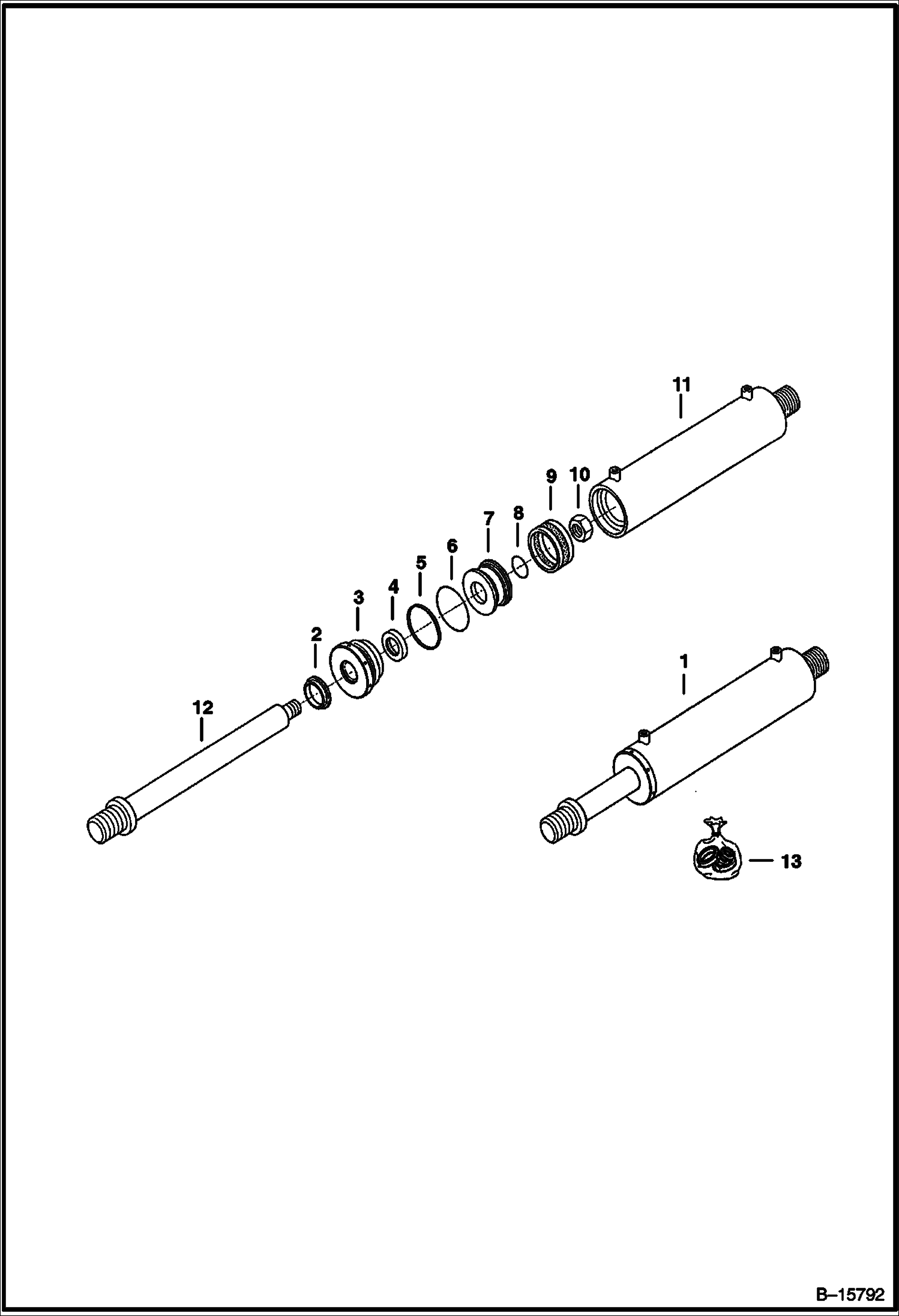 ПЛАНИРОВЩИК (БОКОВОЙ ЦИЛИНДР МЕХАНИЗМА ПЕРЕКЛЮЧЕНИЯ) (40-- 991400101 - 01035)