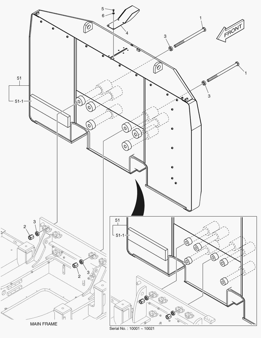 1110 COUNTER WEIGHT - 10.7TON