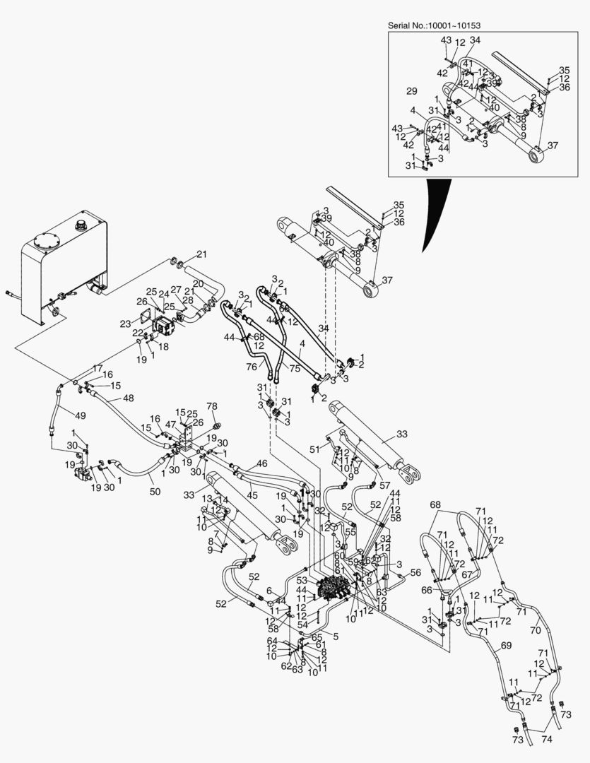 Спецтехника 5400 MAIN PIPING-3SP [10013~10495] - главное фото