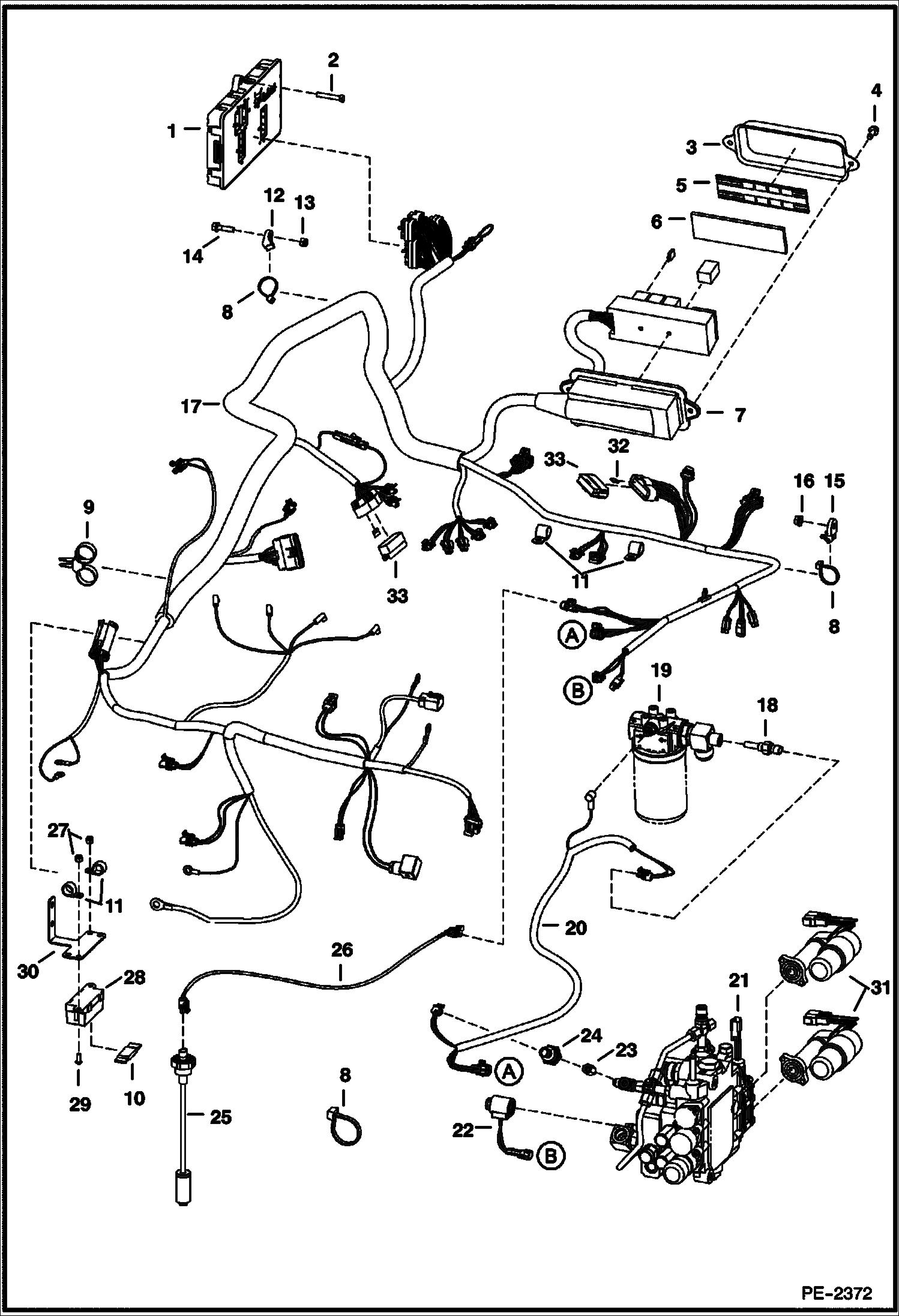 ЭЛЕКТРООБОРУДОВАНИЕ ДВИГАТЕЛЯ С КОНТРОЛЛЕРОМ