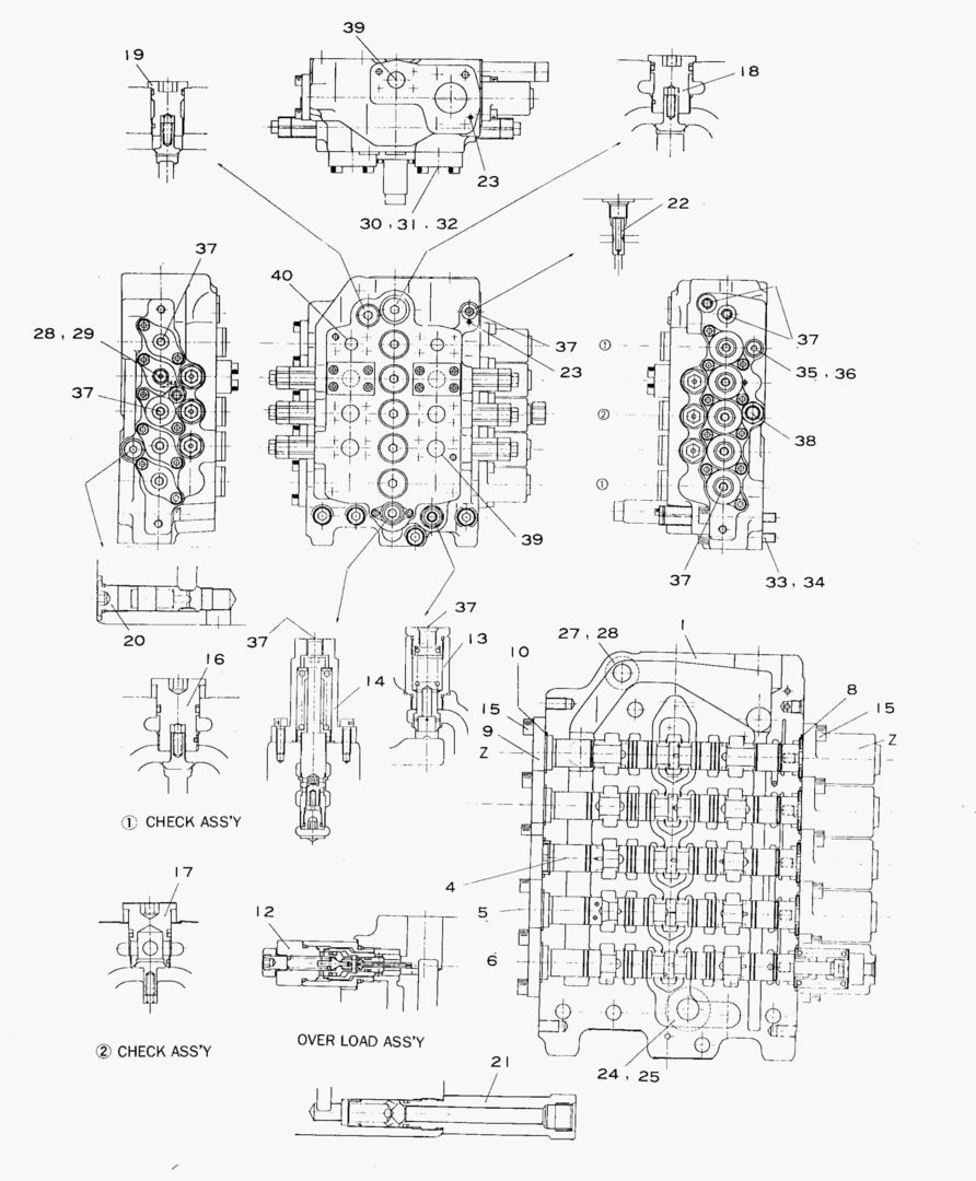 6166 CONTROL VALVE(2-1) [1181~]