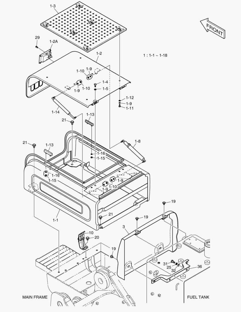 КРЫШКА АККУМУЛЯТОРА