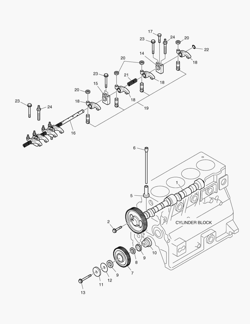 Спецтехника 005 CAMSHAFT