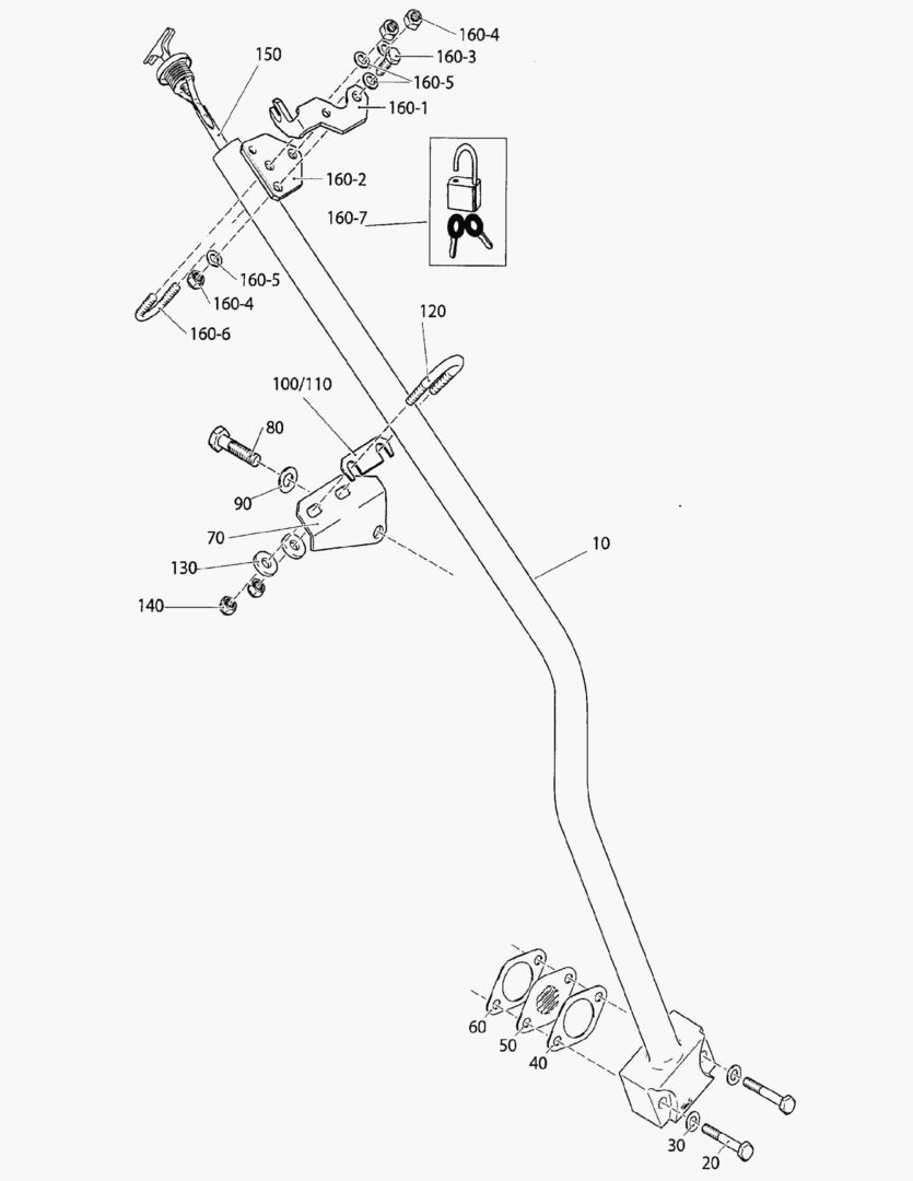 G070-10 OIL DIPSTICK