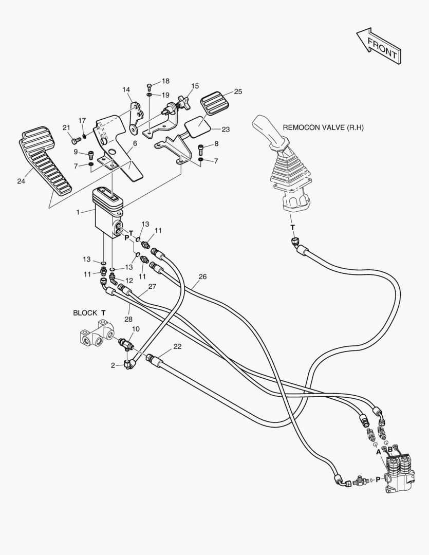 ТРУБОПРОВОД СЕРВОУПРАВЛЕНИЯ - 2 ПУТИ(2)