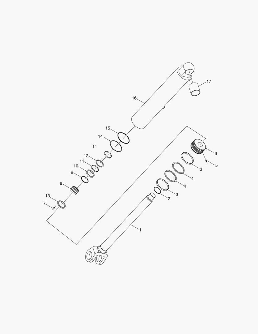 3320 CYLINDER;BOOM(TY)
