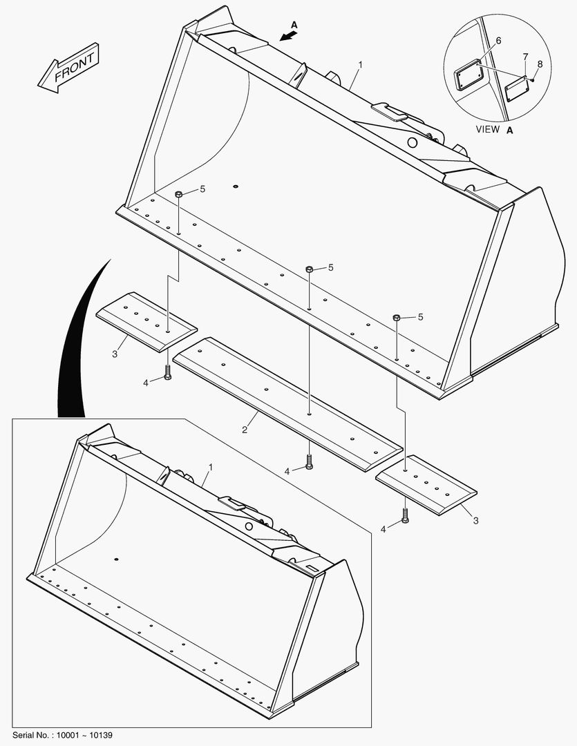 5220 BUCKET - 2.6гЋҐ (CUTTING EDGE)