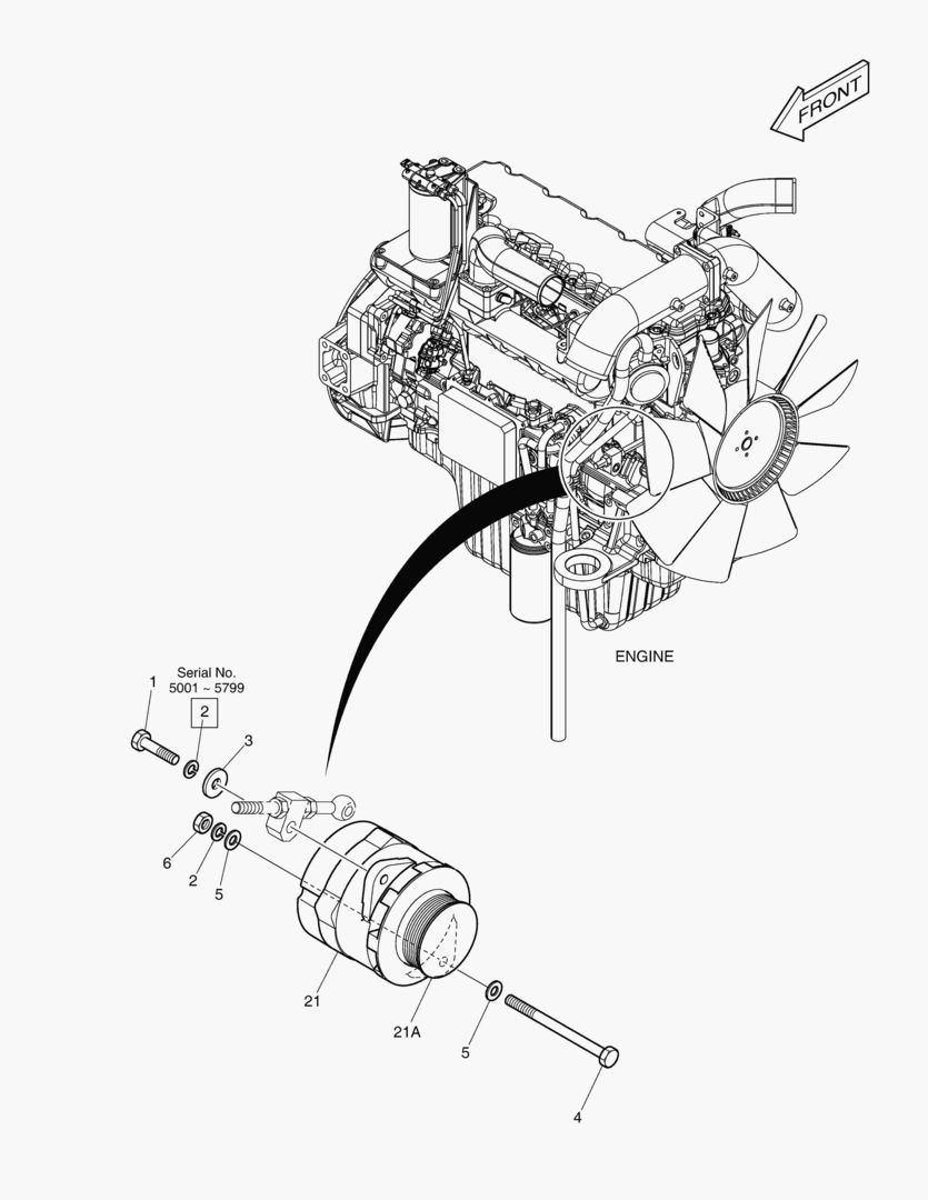 УСТАНОВКА ГЕНЕРАТОРА ПЕРЕМЕННОГО ТОКА
