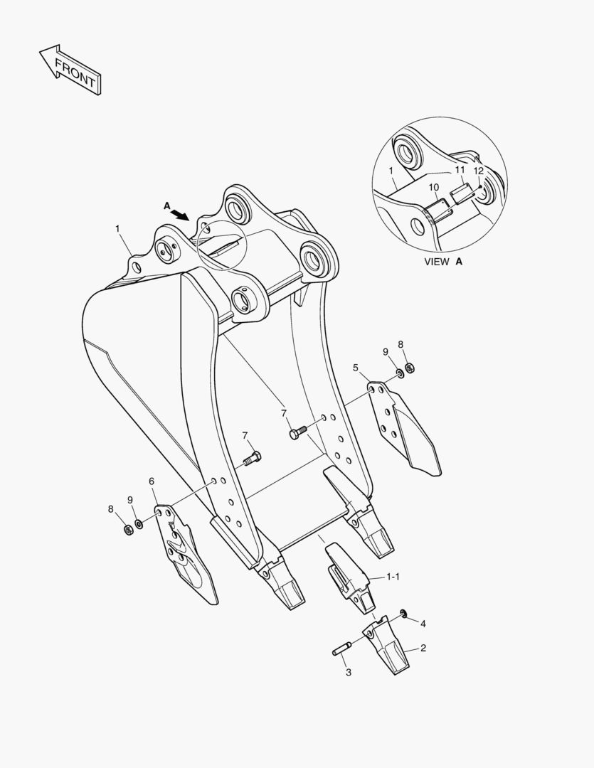 6770 BUCKET ASS`Y - 0.51mВі