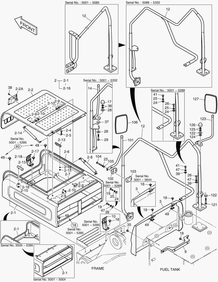 1660 BATTERY COVER [5001~6251]
