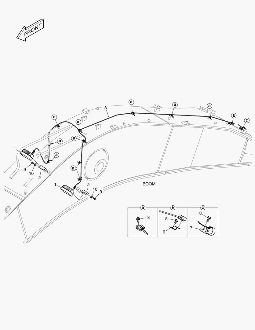 7220 ELECTRIC PARTS - WORKING LAMP(LED)