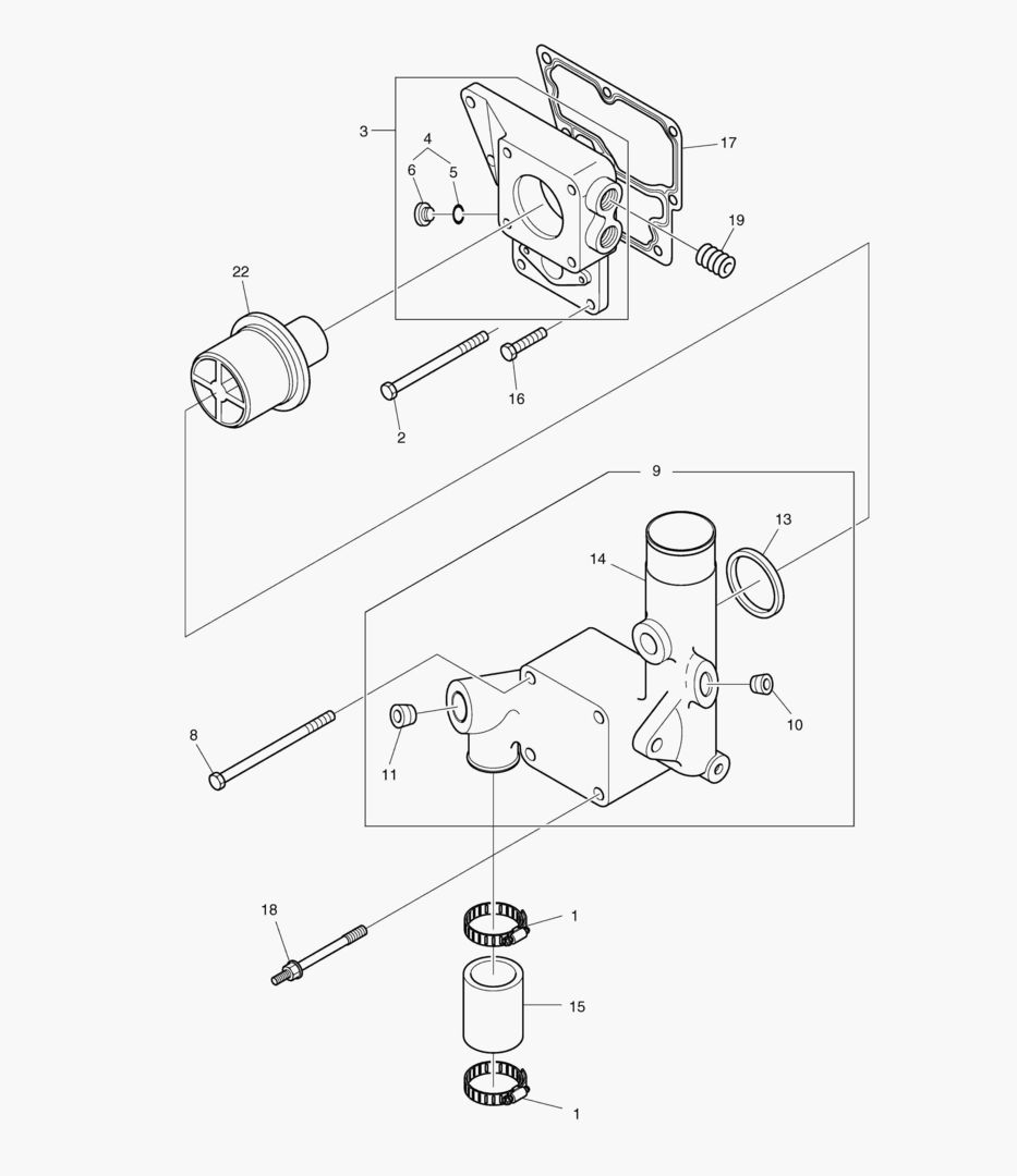 023 THERMOSTAT HOUSING