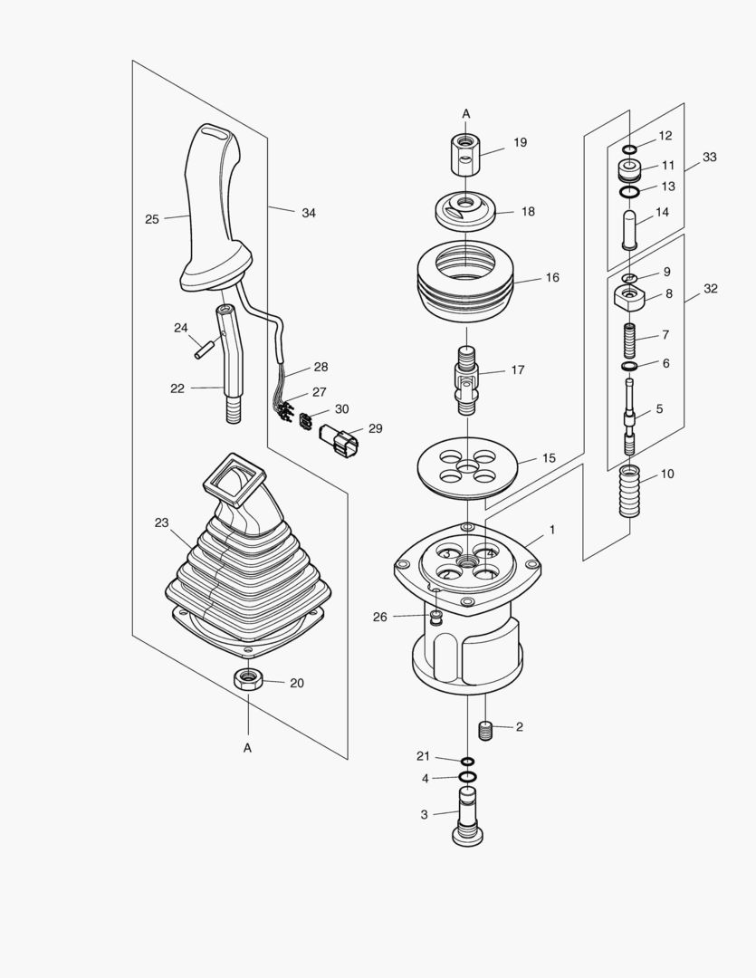 4151 JOYSTICK VALVE [20391~]
