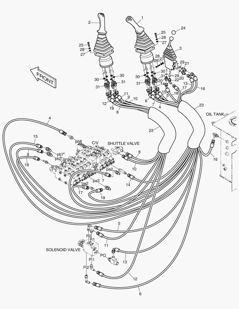 ТРУБОПРОВОД СЕРВОУПРАВЛЕНИЯ(4)