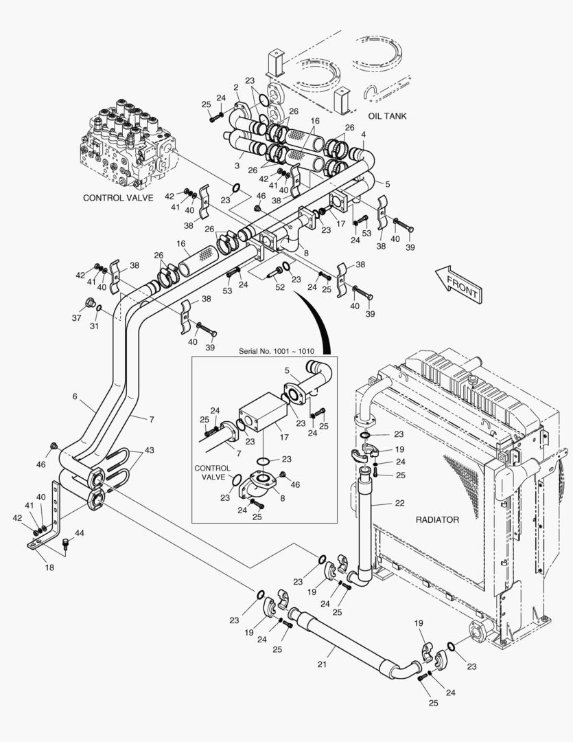 ТУБОПРОВОД МАСЛЯНОГО РАДИАТОРА(1)