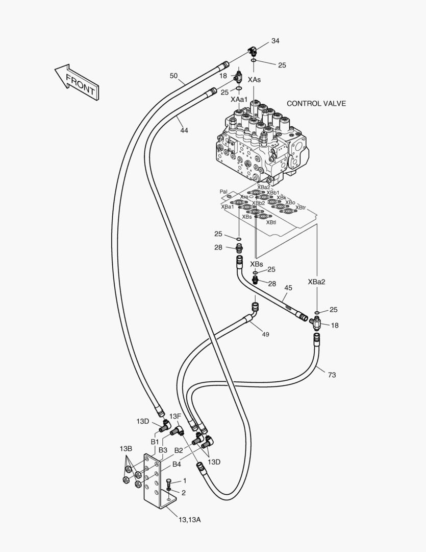 ТРУБОПРОВОД СЕРВОУПРАВЛЕНИЯ(4)